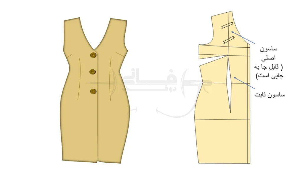 اندازه ساسون جلو چقدر است